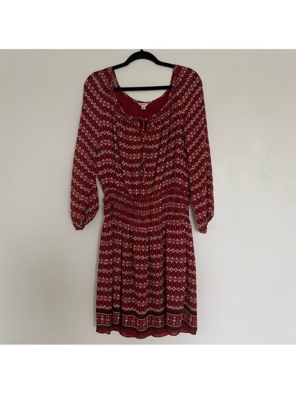 Sophie Max Boutique Rustic Balloon Sleeve Dress